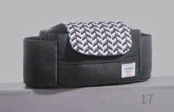 SUNVENO Universal Stroller Organizer Bag with Cup Holders