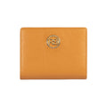 RB1080GCQ | Women's Wallet Made in Italy in Genuine Dollar Grain Leather. Tan Color. Dimensions (closed): 13 x 9 x 2.5 cm