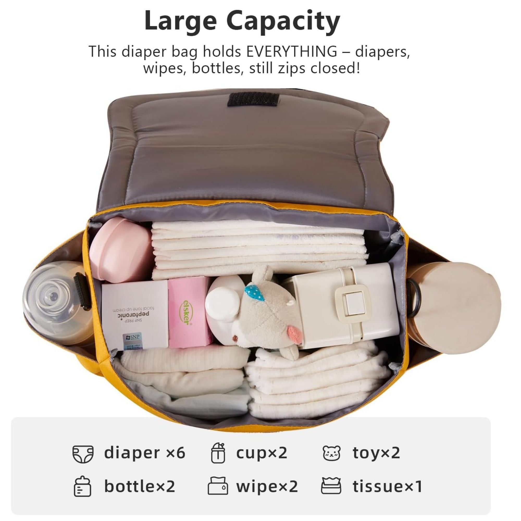 SUNVENO Kitty Paws Stroller Organizer