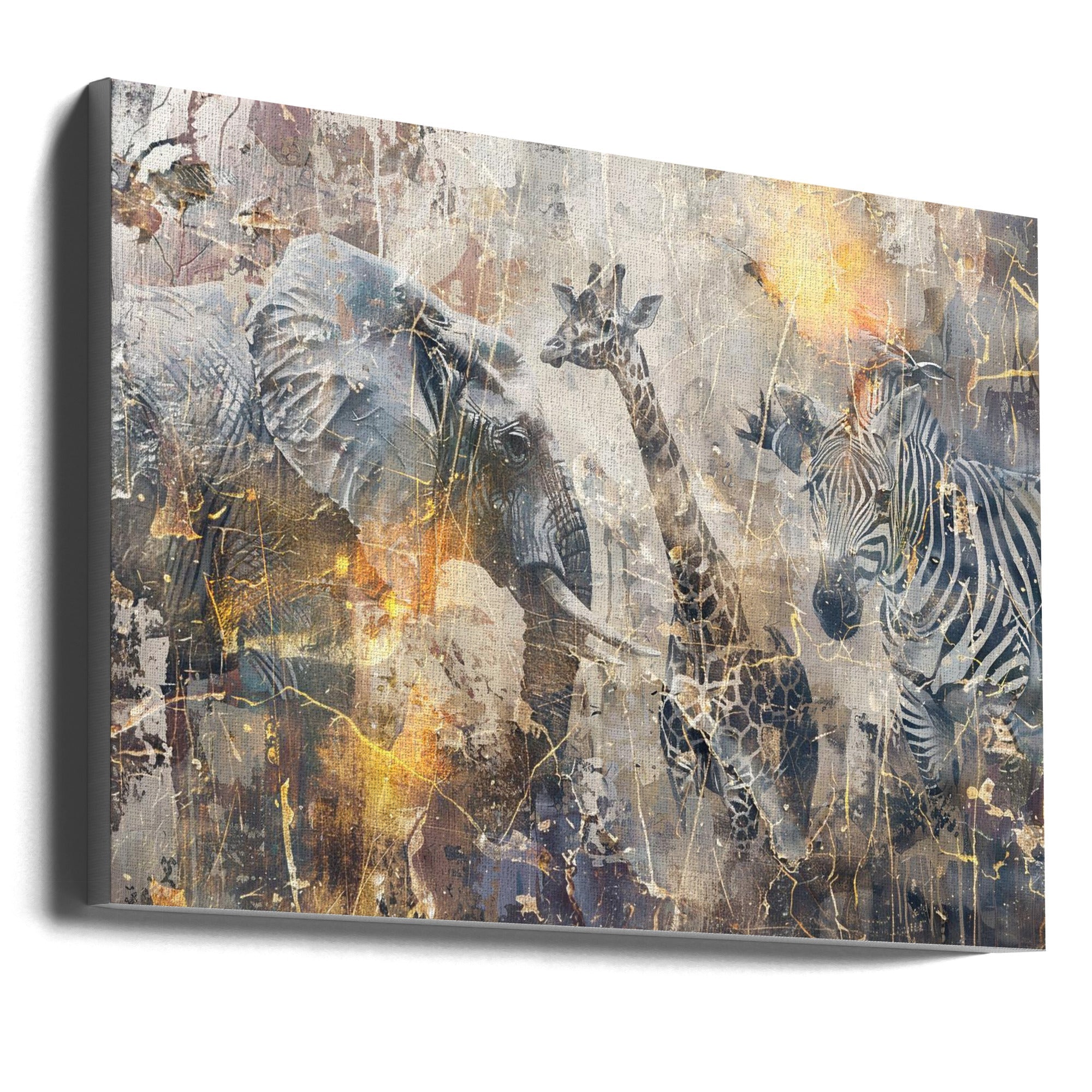 African Art Illustration Wallart 114