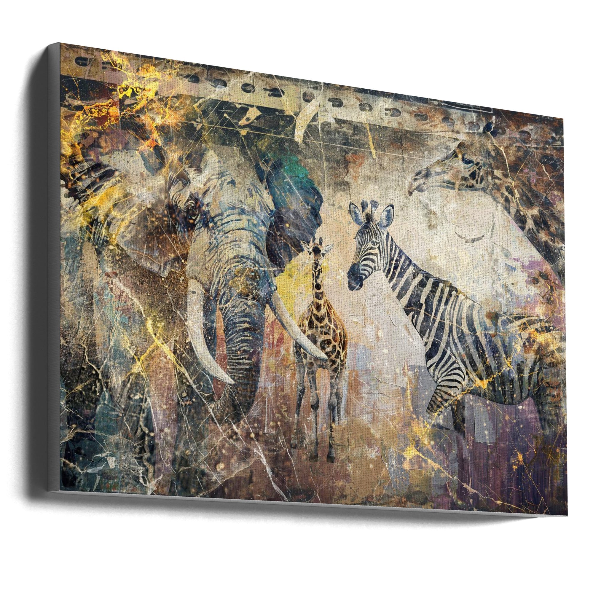 African Art Illustration Wallart 113