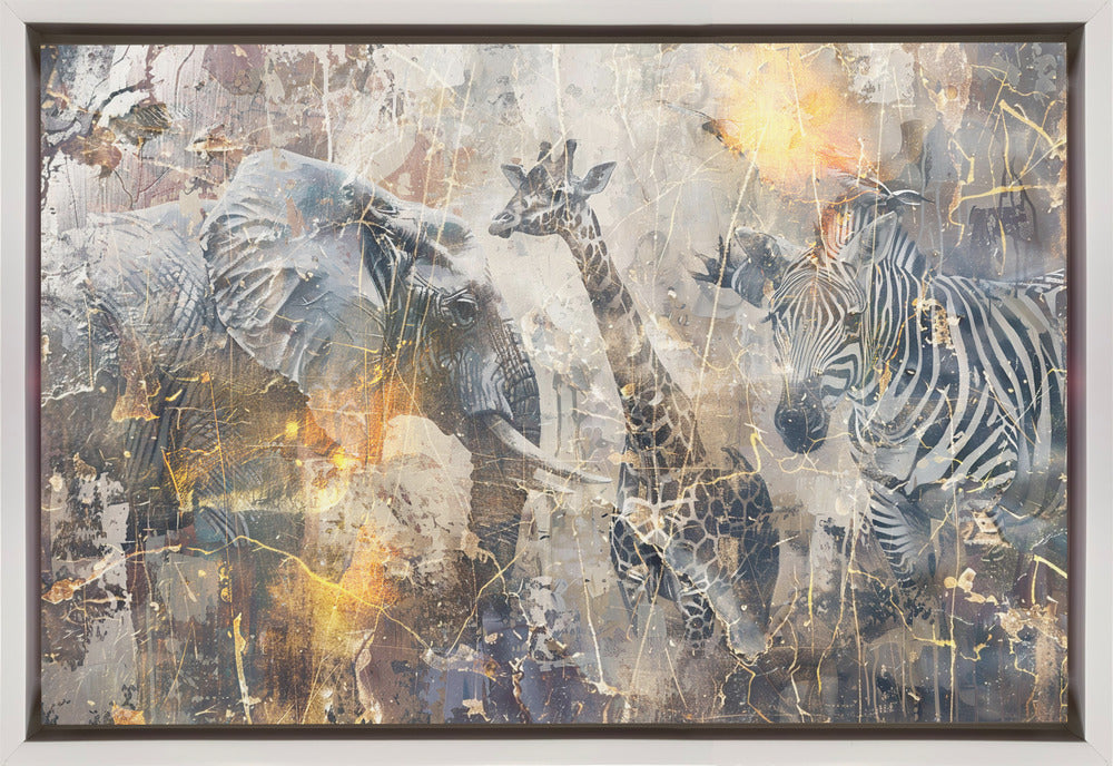 African Art Illustration Wallart 114