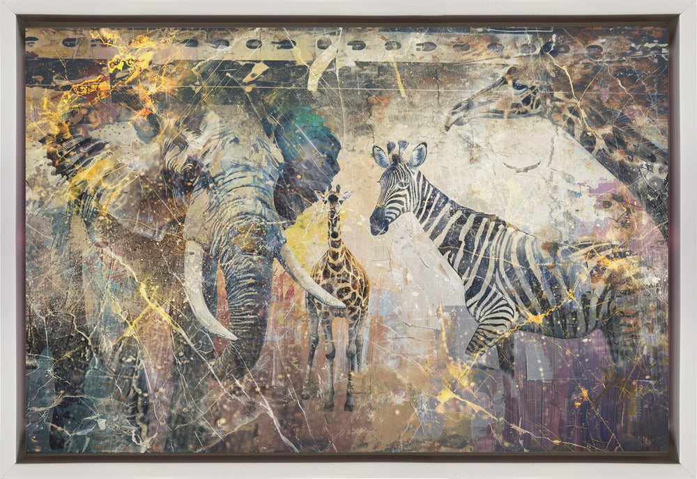 African Art Illustration Wallart 113