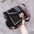 Women's ClaudiaG Betty Velvet-Finish Vegan Leather Crossbody Bag