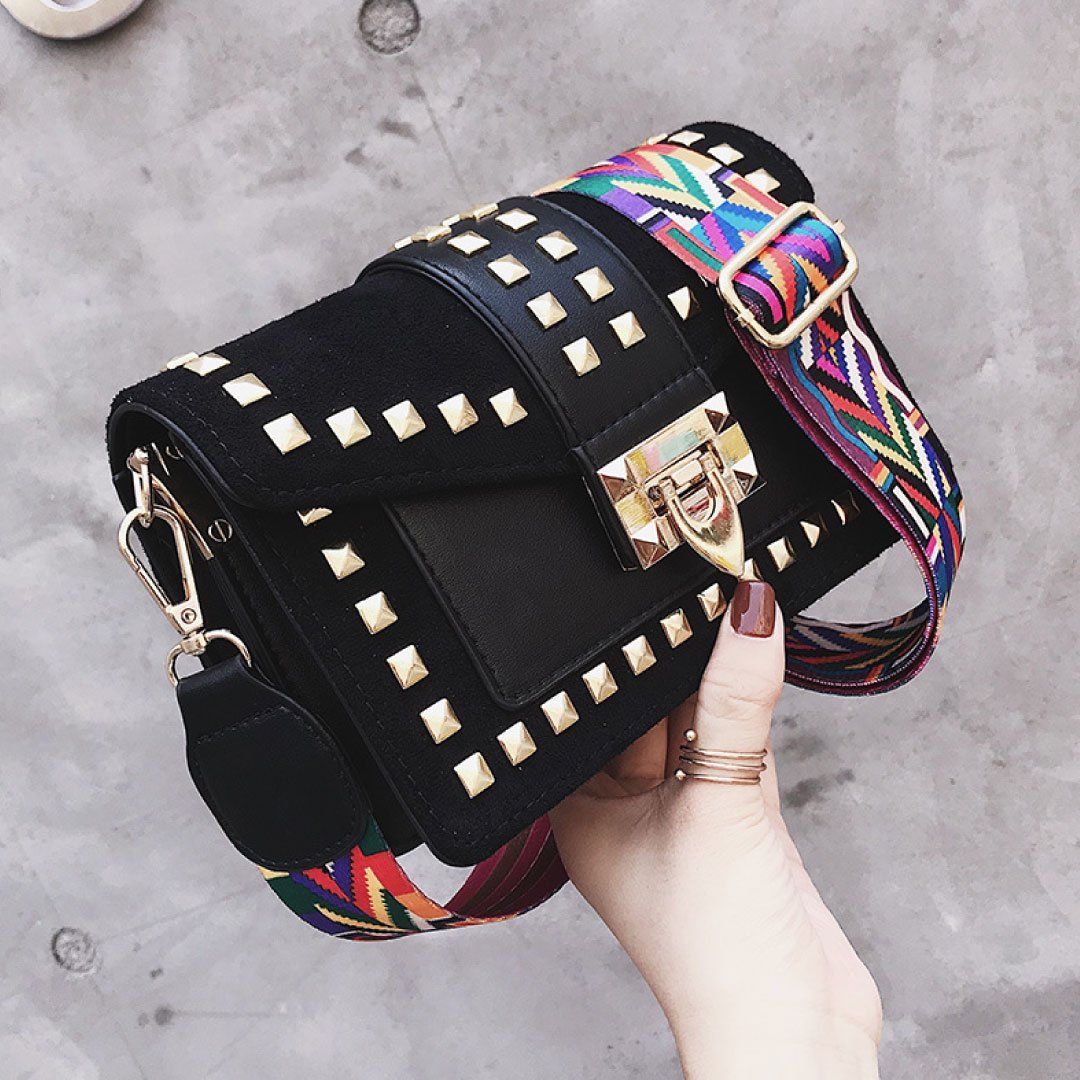Women's ClaudiaG Betty Velvet-Finish Vegan Leather Crossbody Bag