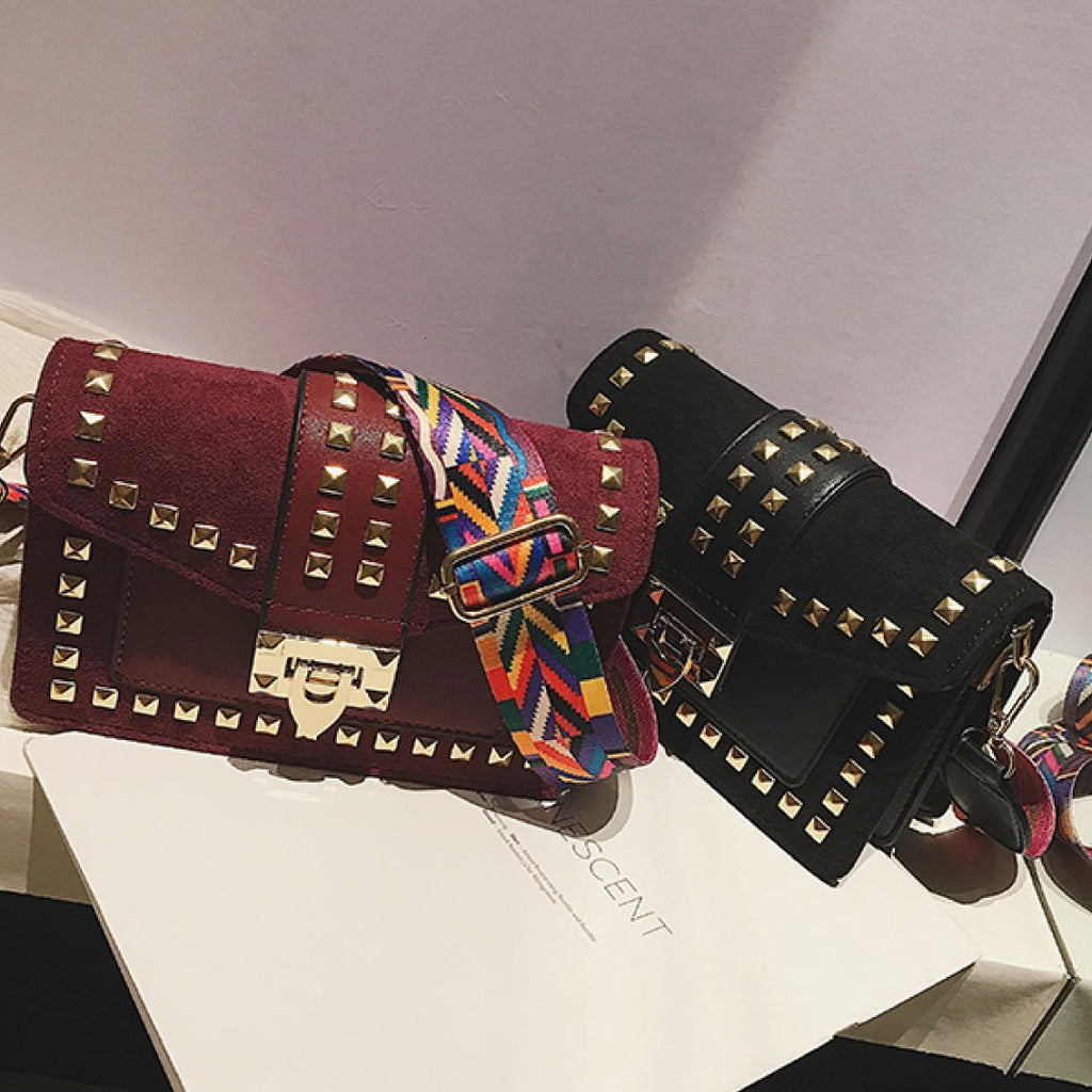 Women's ClaudiaG Betty Velvet-Finish Vegan Leather Crossbody Bag