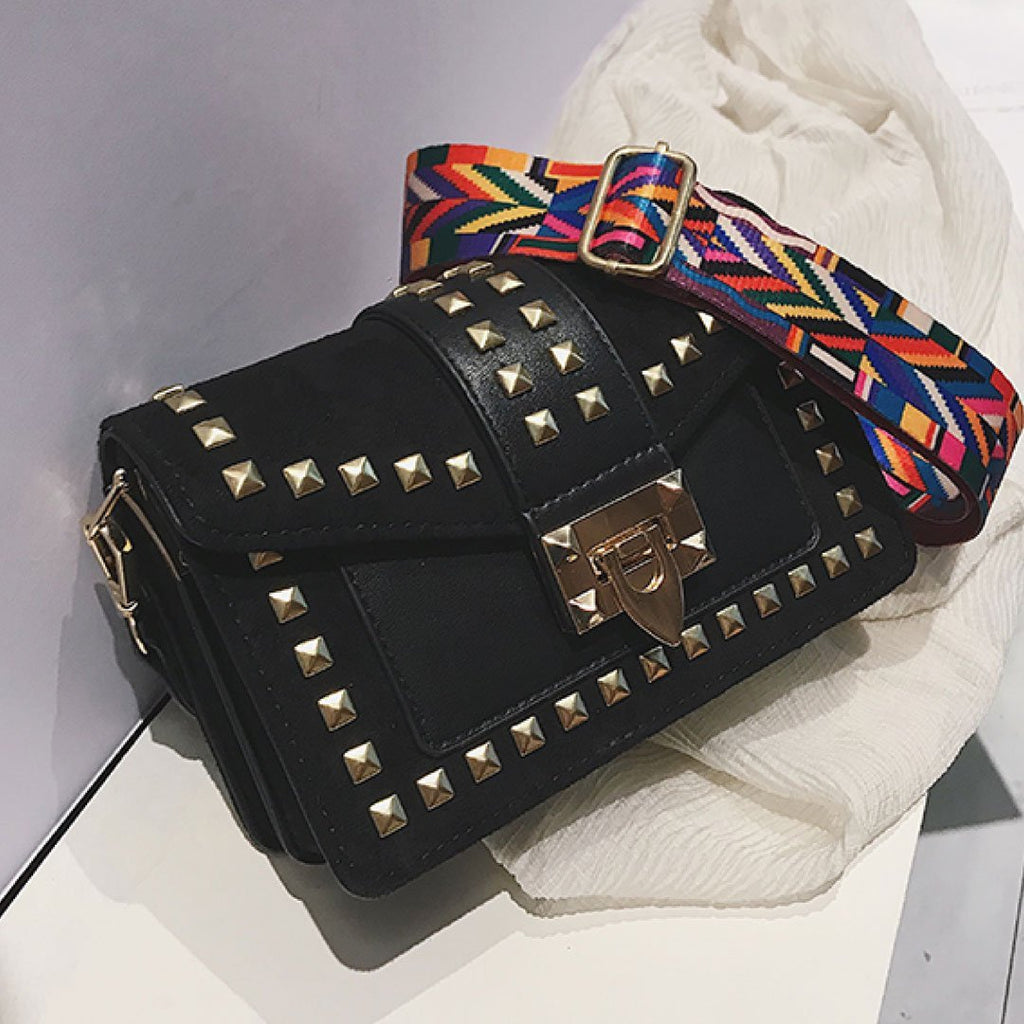 Women's ClaudiaG Betty Velvet-Finish Vegan Leather Crossbody Bag