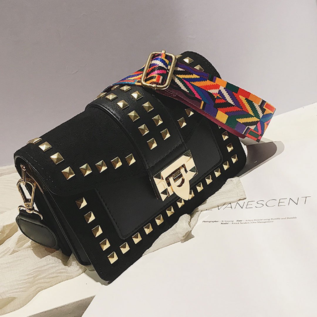 Women's ClaudiaG Betty Velvet-Finish Vegan Leather Crossbody Bag