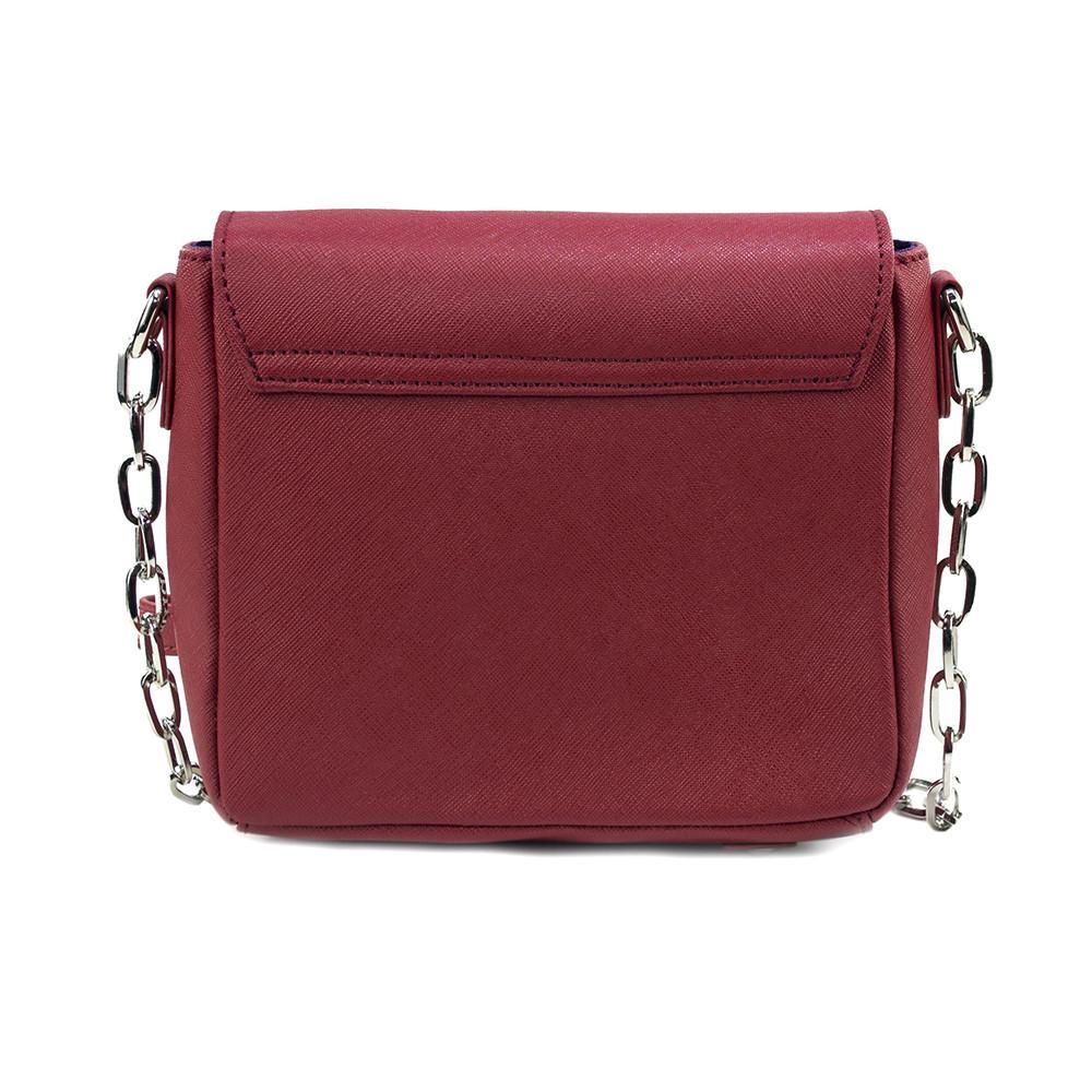 Women's ClaudiaG Tiny Genuine Leather Crossbody Bag — Cabernet