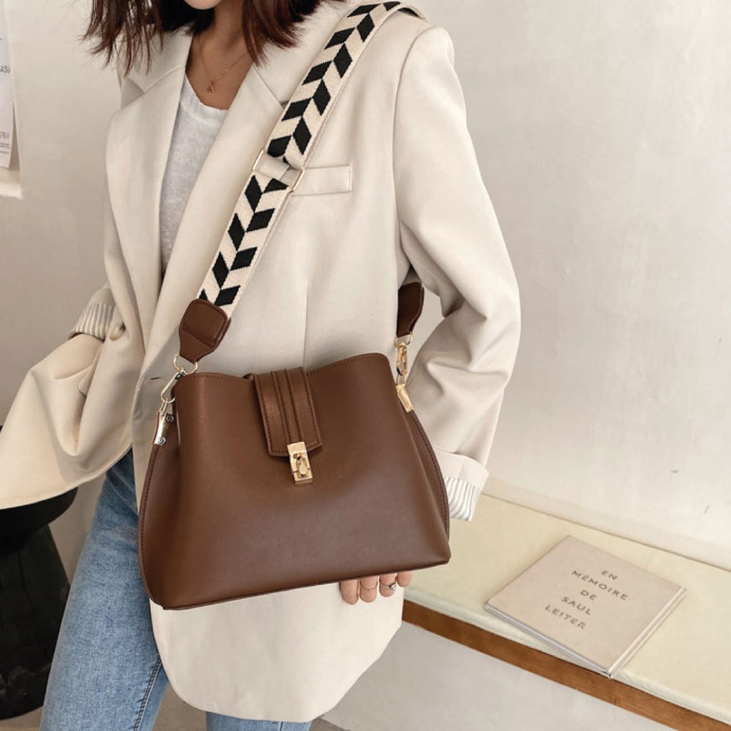Women's ClaudiaG Checkered Vegan Leather Crossbody Bag