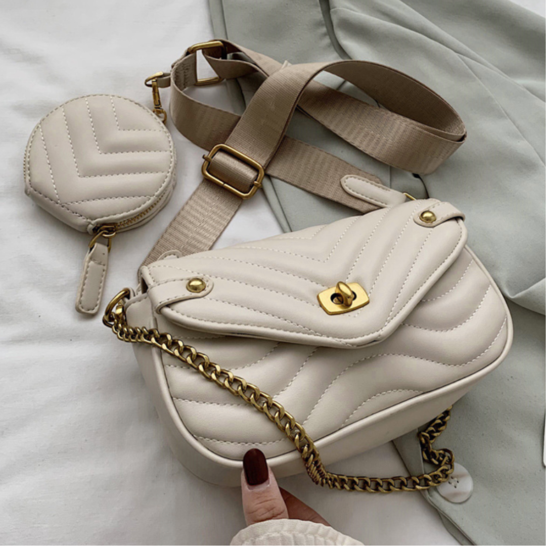 Women's ClaudiaG Louise Quilted Crossbody Bag
