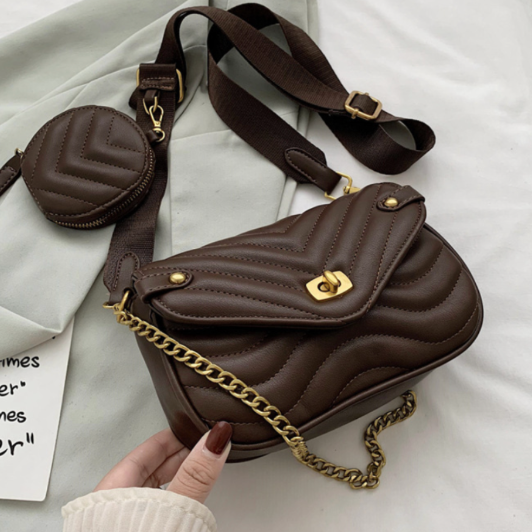 Women's ClaudiaG Louise Quilted Crossbody Bag