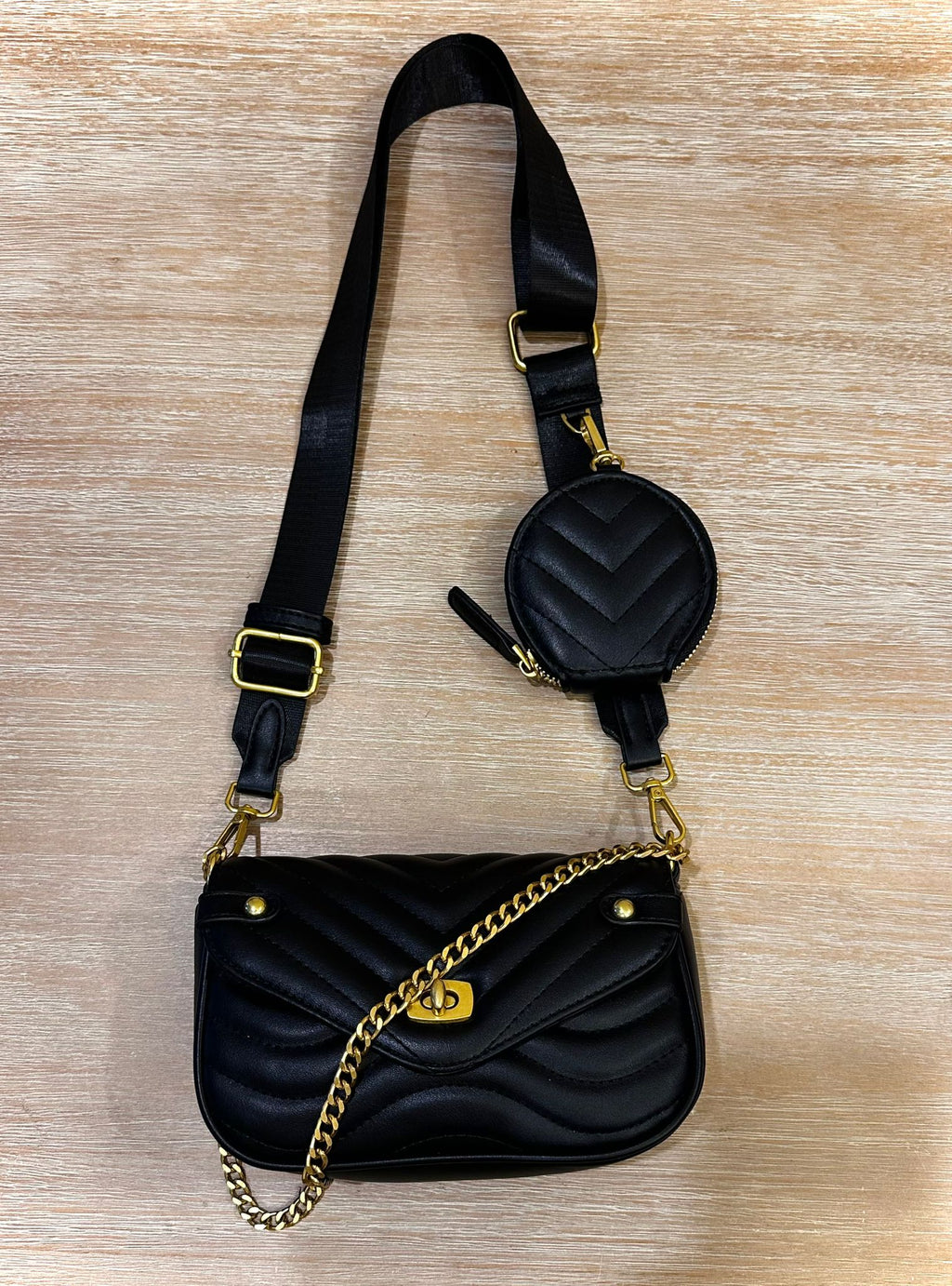 Women's ClaudiaG Louise Quilted Crossbody Bag