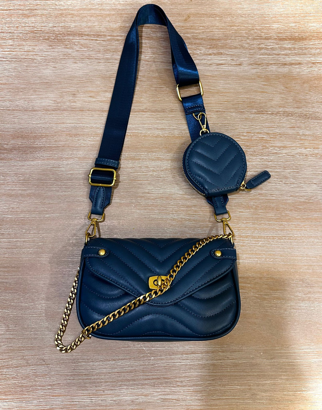 Women's ClaudiaG Louise Quilted Crossbody Bag