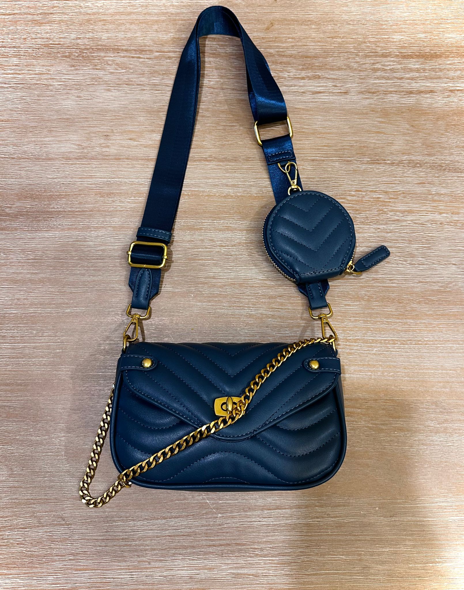 Women's ClaudiaG Louise Quilted Crossbody Bag