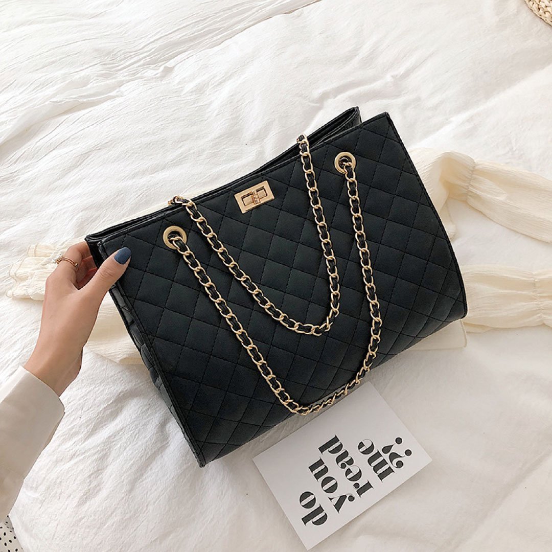 Women's ClaudiaG Quilted Vegan Leather Shoulder Bag