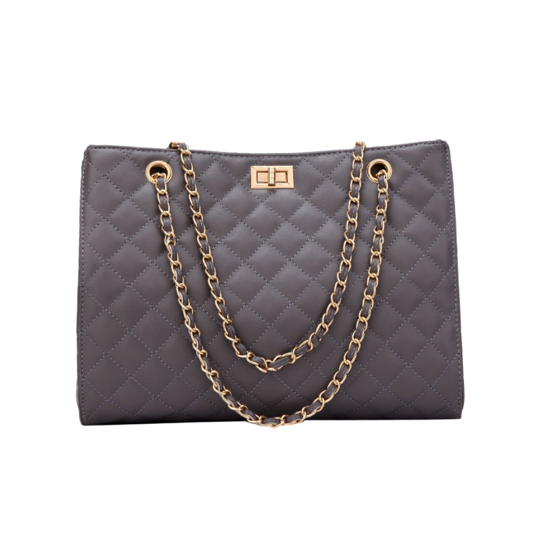 Women's ClaudiaG Quilted Vegan Leather Shoulder Bag