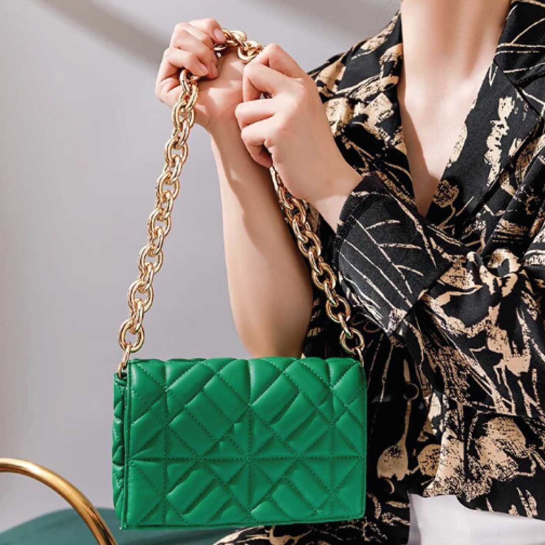 Women's Silvie Quilted Shoulder Bag