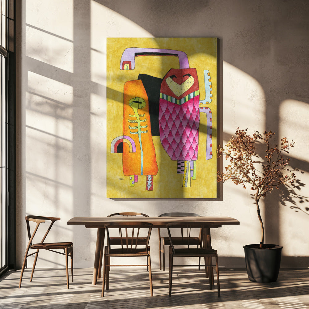 Wall art Gladiolus
